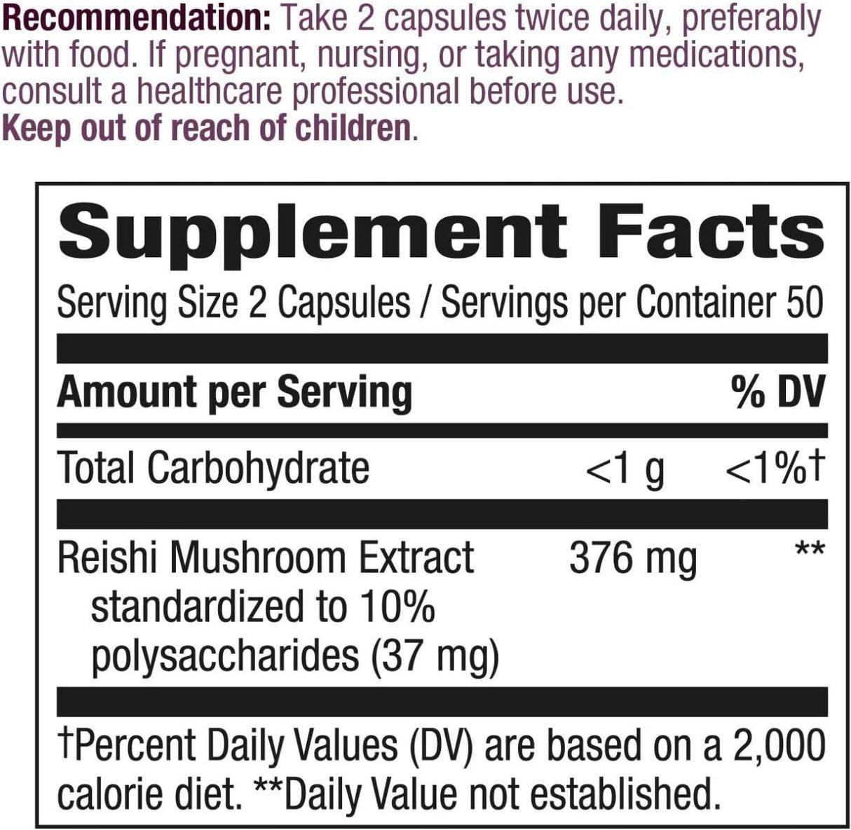 Reishi 100Capsules