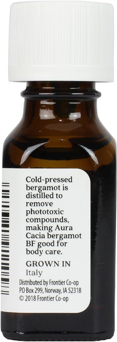 Essential Oil Bergamot .5 Fl. Oz. (15 Ml) Oil