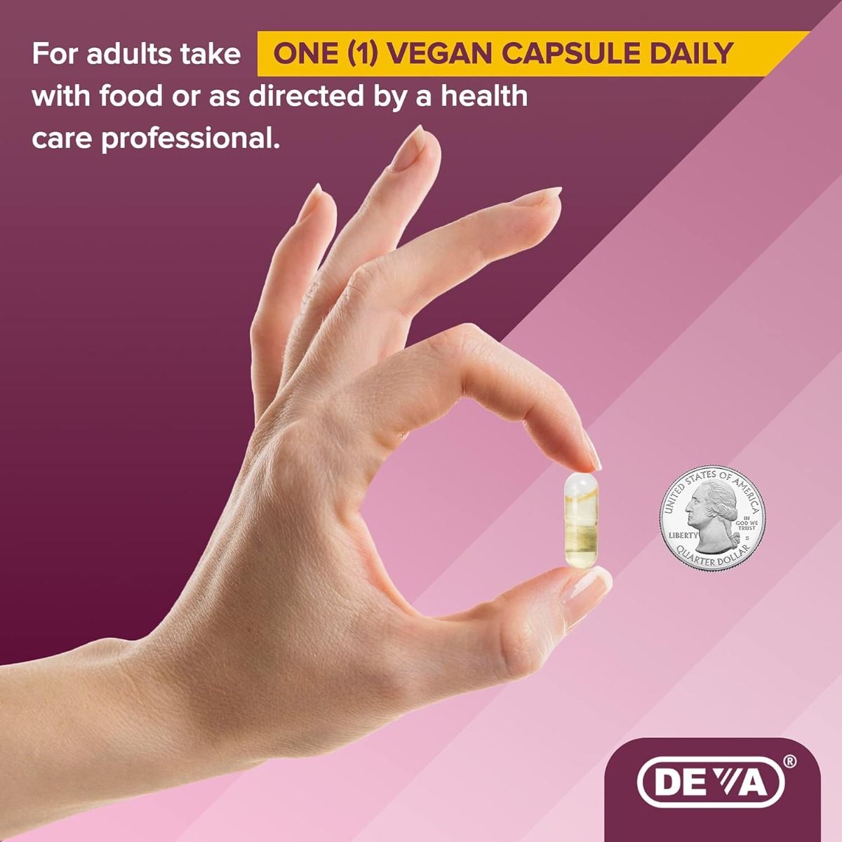 Deva Vegan Evening Primrose Oil 90Vegan Capsules