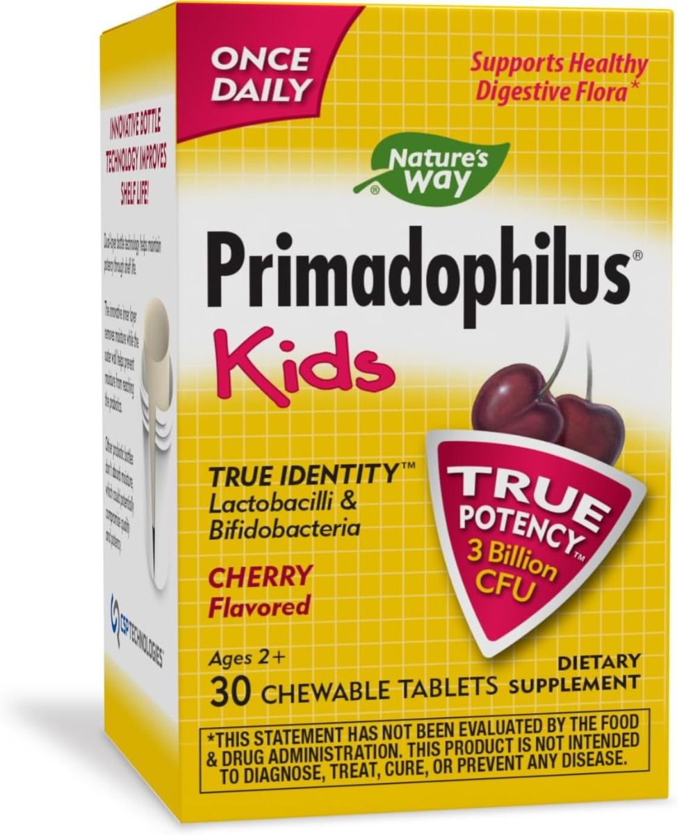 Primadophilus Kids 30Chewable TabletsCherry