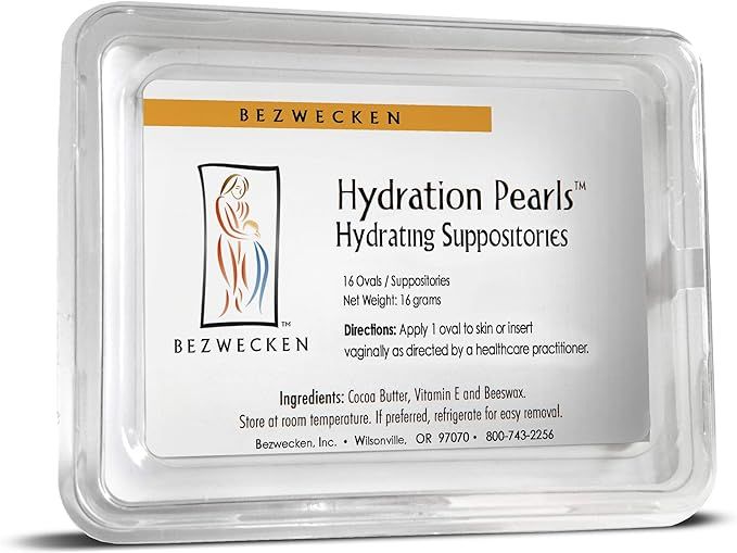 Hydration Pearls 16Oval Suppositories