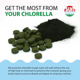 Sun Chlorella "A" Tablets 200 MG 1500 Tablets