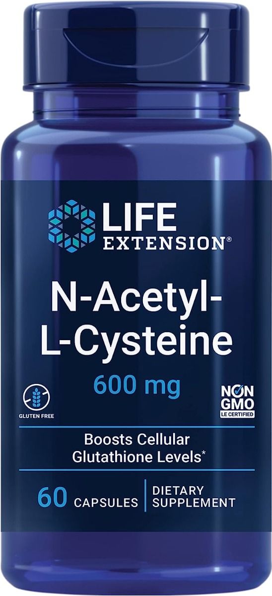 N-Acetyl-L-Cysteine 600 MG 60 Veggie Caps