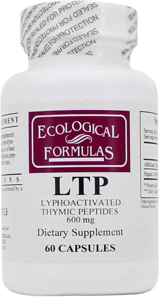 LTP Lyphoactivated Thymic Peptides 600 MG 60Capsules