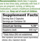 Raspberry Leaf 100Capsules