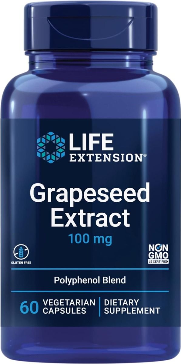 Grapeseed Extract 100 Mg 60 Veggie Caps