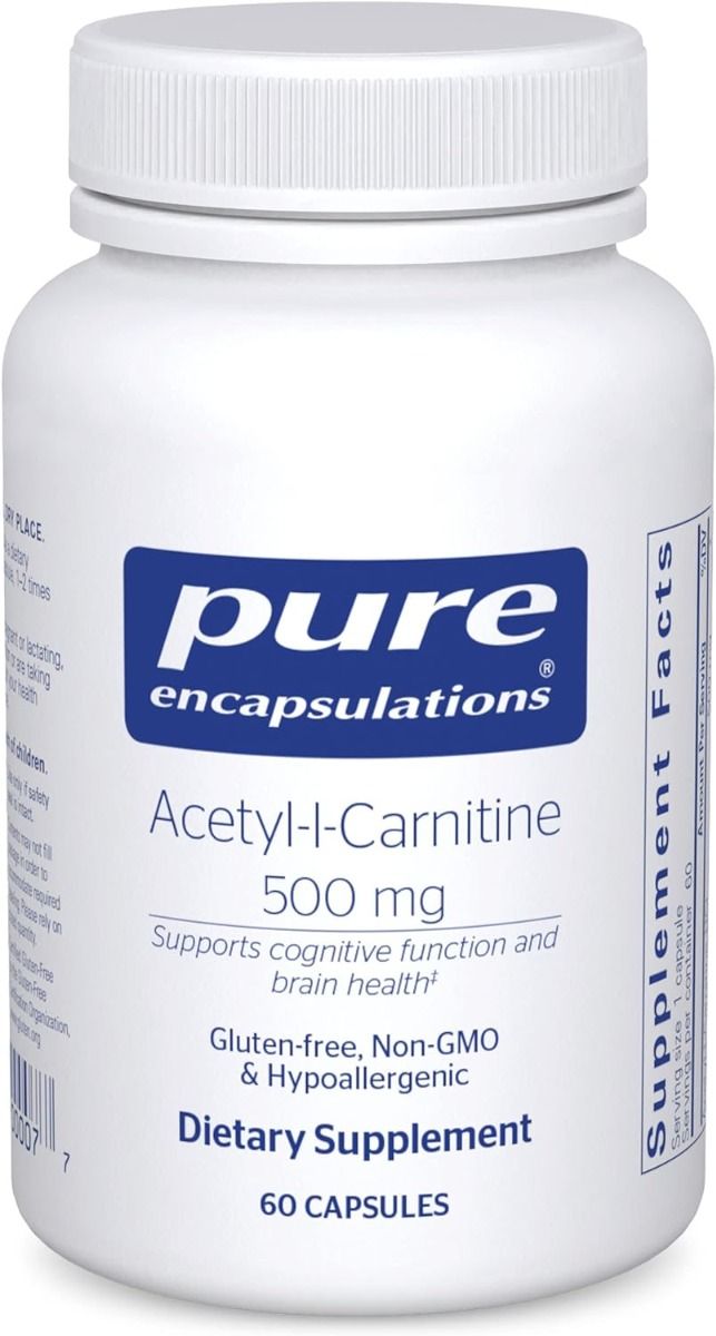 Acetyl-L-Carnitine 500 MG 60Capsules