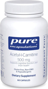 Acetyl-L-Carnitine 500 MG 60Capsules