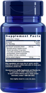 MacuGuard Ocular Support with Saffron 60 Softgels