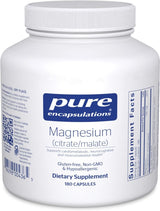 Magnesium Citrate/Malate 120 MG Capsules