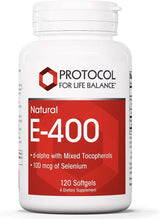 E-400 MT + Selenium 120 Softgels