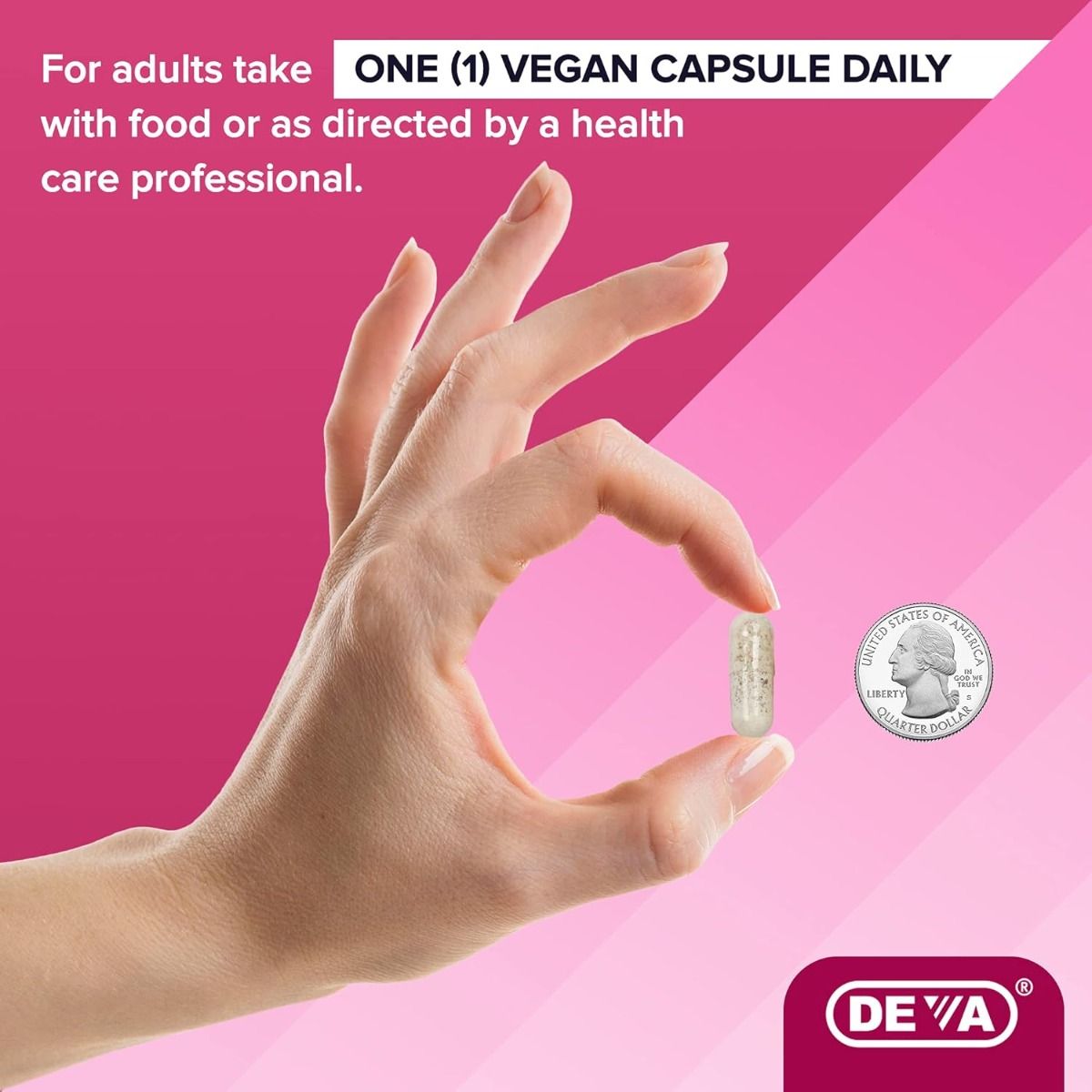 Deva Vegan Ceramide Supplememt 60Vegan Capsules