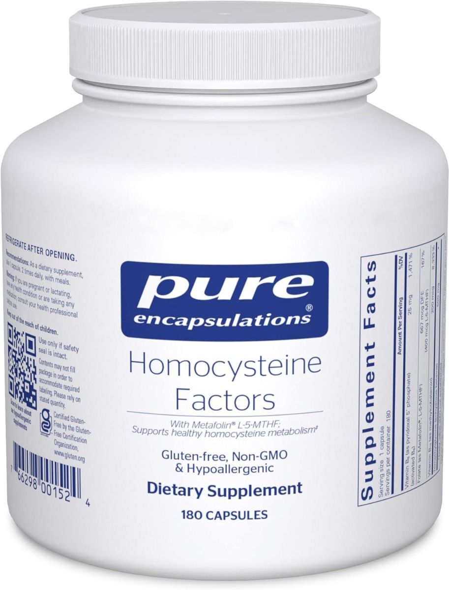 Homocysteine Factors 180 Capsules