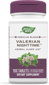 Valerian Nighttime 100Tablets