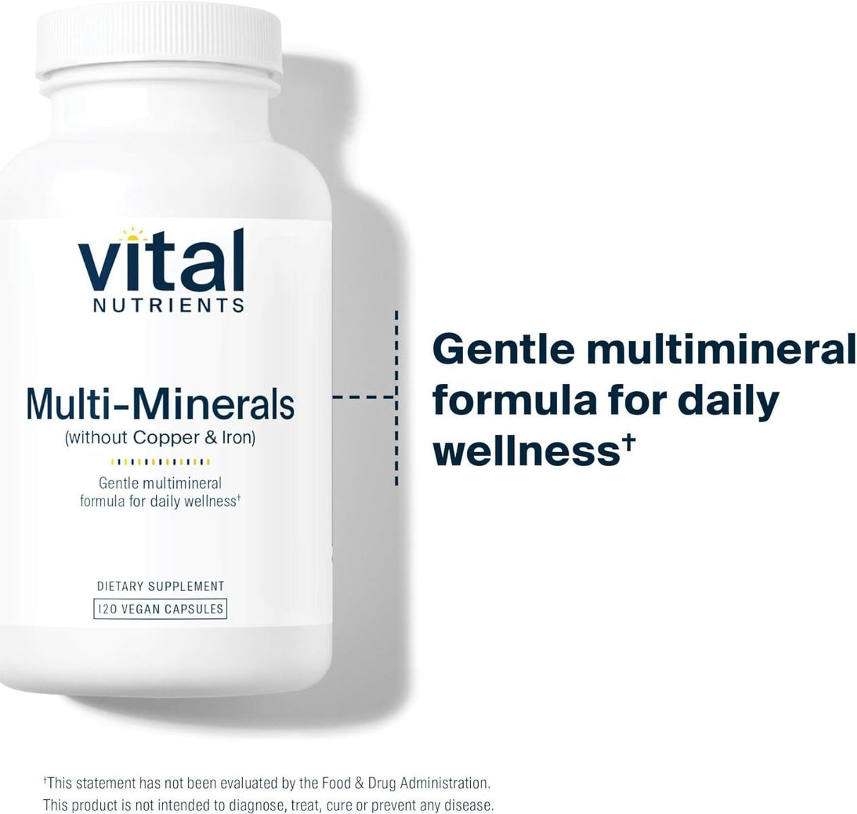 Multi-Minerals (without Copper and Iron) 120 Capsules