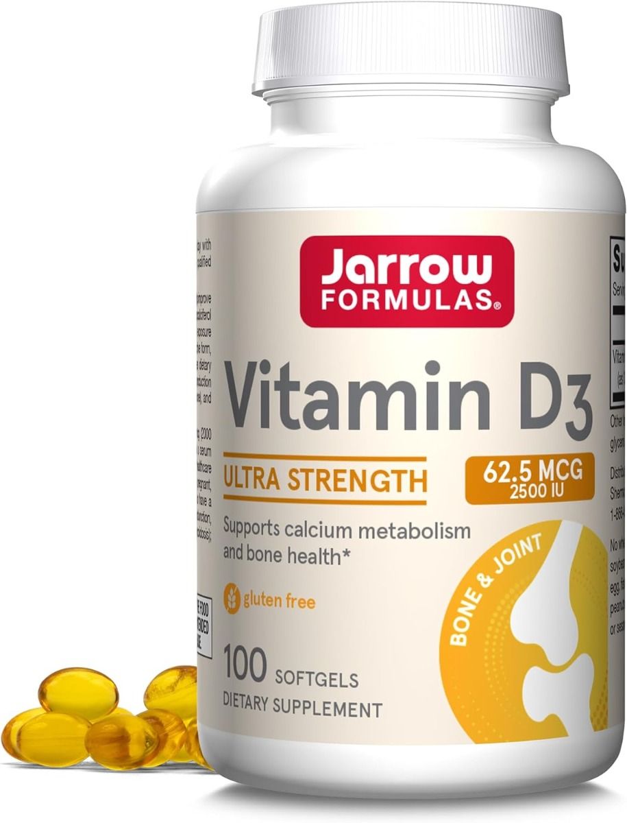 Vitamin D3 2500 IU 100 Softgels