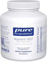 Nutrient 950 without Copper and Iron 180 Capsules