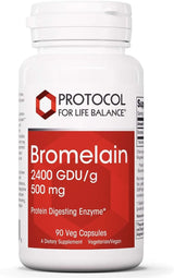 Bromelain 2400 GDU/G 500 MG 90 Vegan Capsules