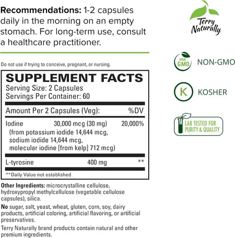 Thyroid Care 120 Capsules