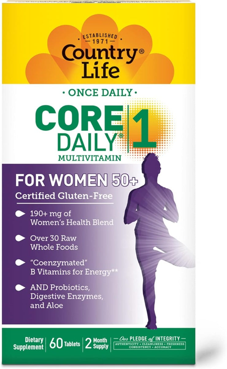 Core Daily-1 for Women 50+ 60 Tablets