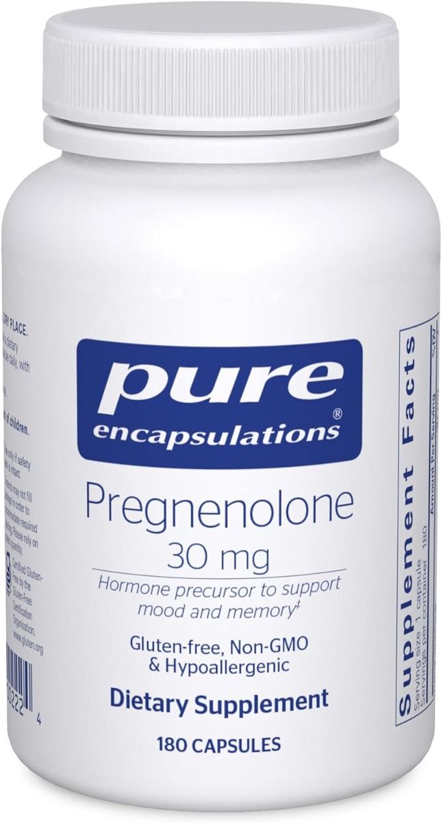 Pregnenolone 30 MG 180 Capsules