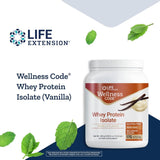 Wellness Code Whey Protein Isolate 0.89 Lb Or 14.22 Oz (403 G) Powder Natural Vanilla