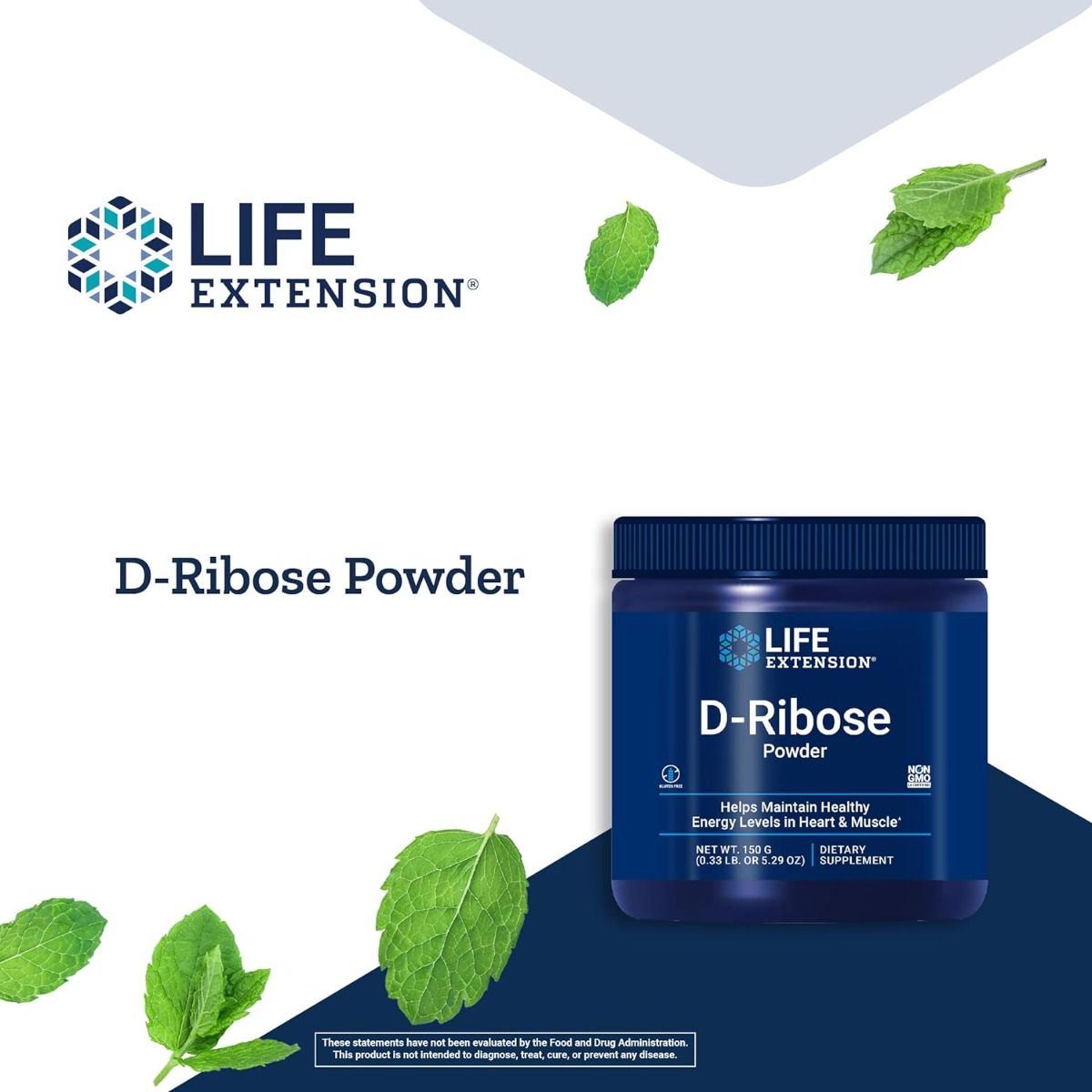 D-Ribose Powder 5.29 Oz Powder