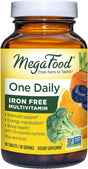 Megafood, Iron Free One Daily 90 Tablets