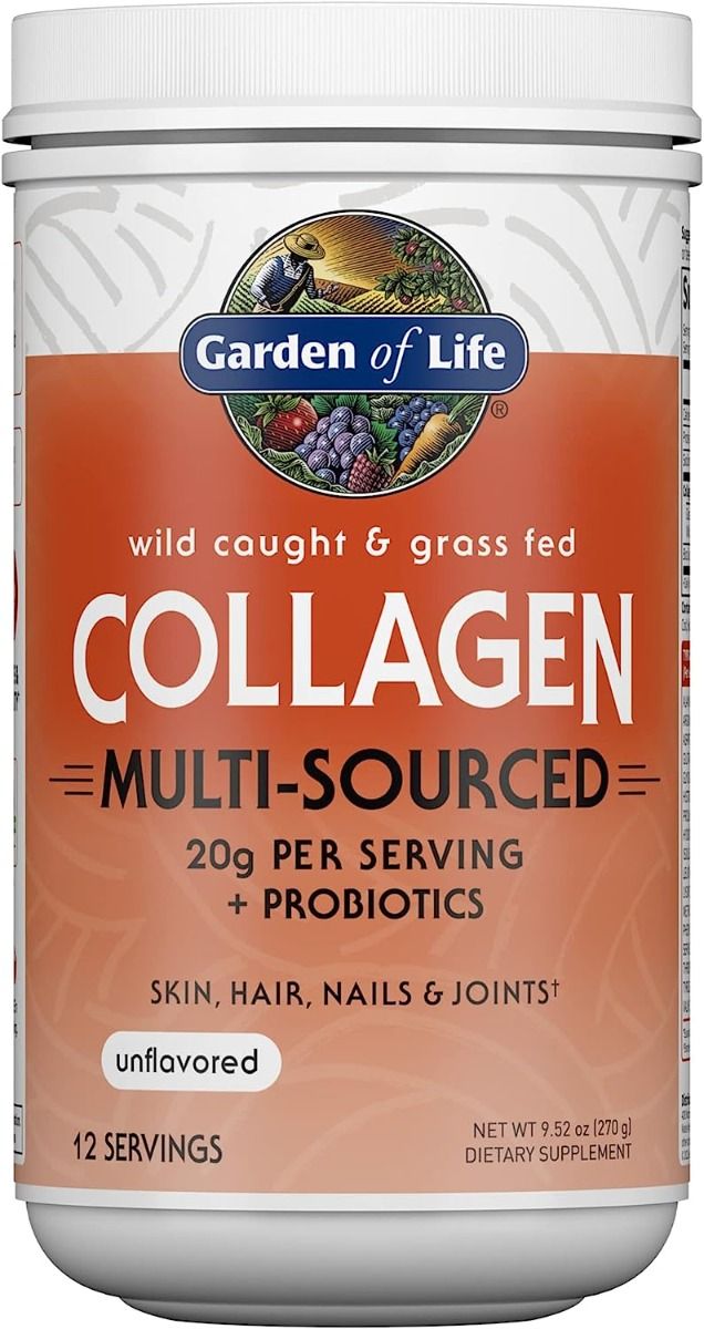 Wild Caught & Grass Fed Collagen 9.52 Oz (270g) Powder Unflavored