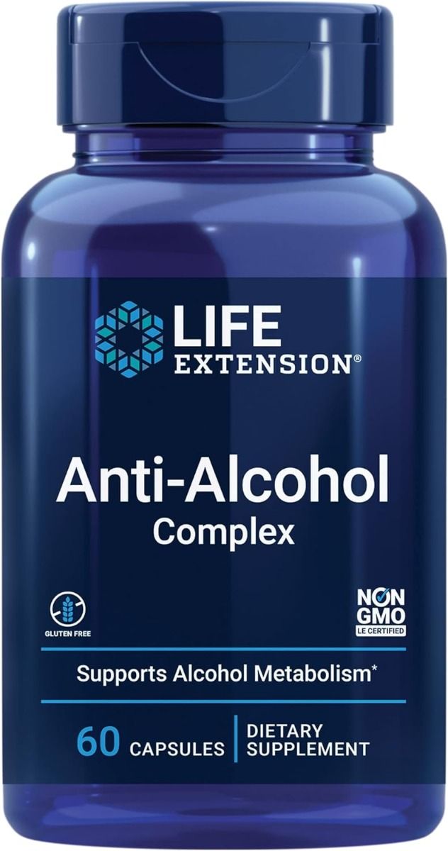 Anti-Alcohol Complex 60 Capsules