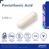 Pantothenic Acid 500 Mg 120 Veggie Caps