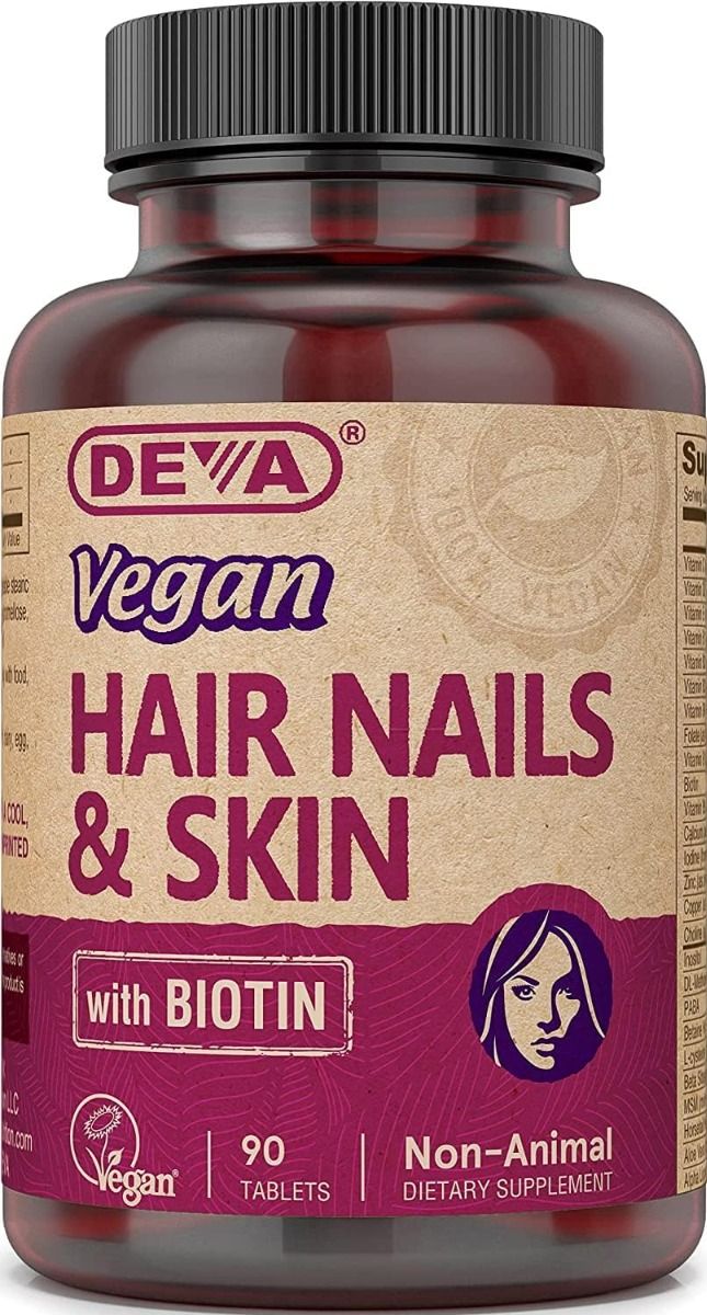 Deva Vegan Hair Nails and Skin 90Tablets