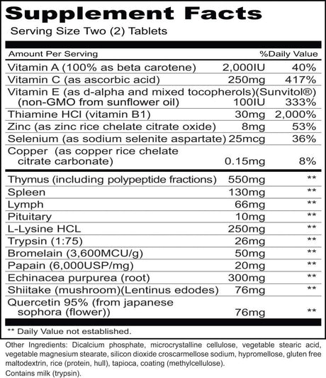 Immuno Plus 120 Tablets