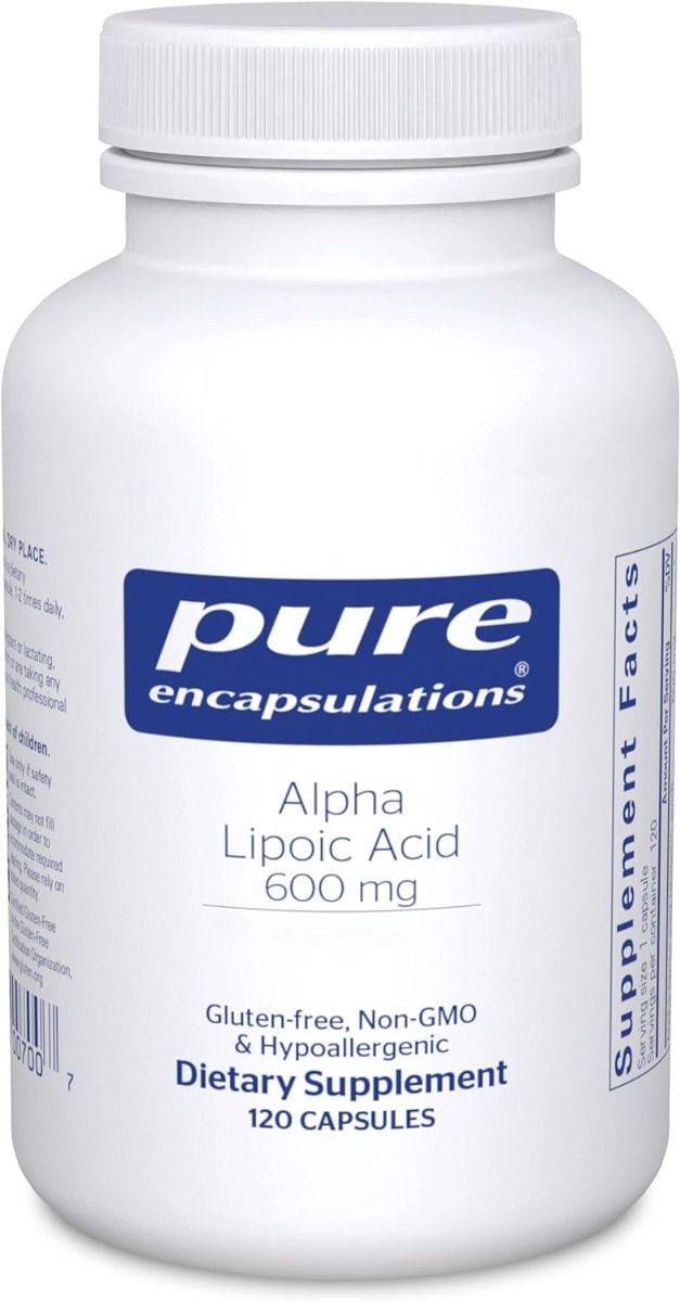 Alpha Lipoic Acid 600 MG 120Veggie Caps