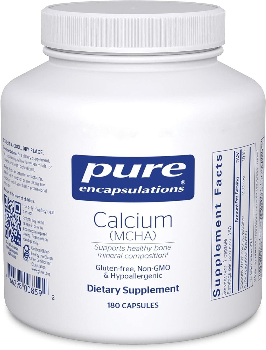 Calcium (MCHA) 180 Capsules