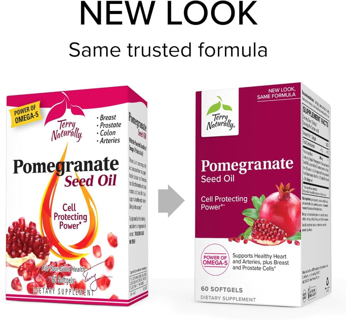 Pomegranate Seed Oil 60 Softgels