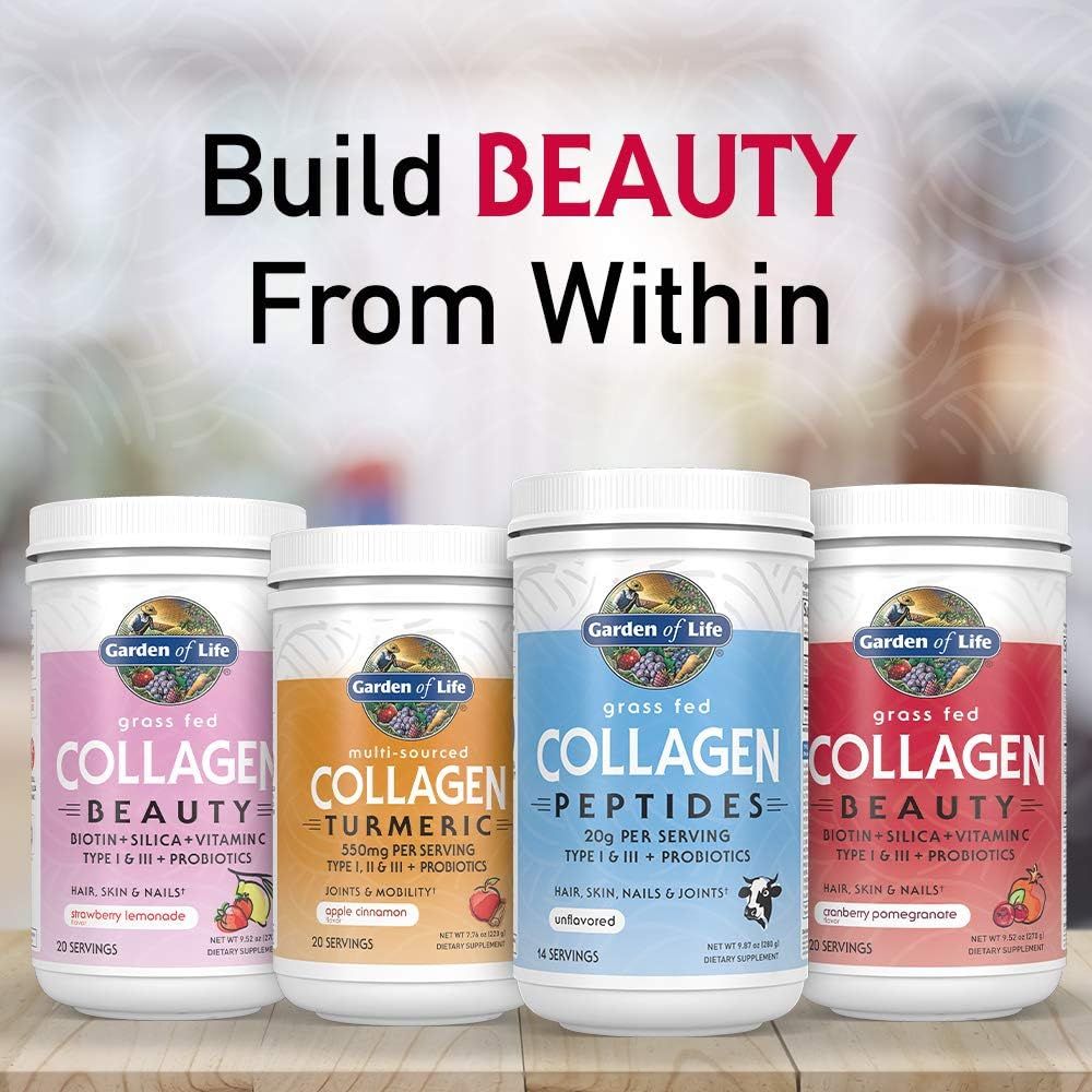 Grass Fed Collagen Beauty 9.52 oz (270g) Powder