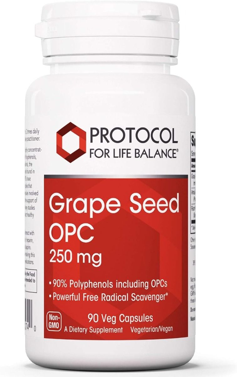 Grape Seed OPC 250 MG 90 Vegan Capsules