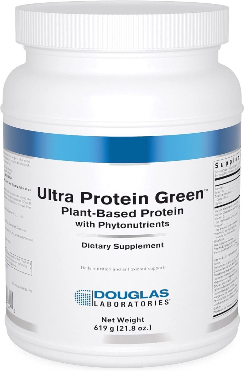 Ultra Protein Green 619 G (21.8 Oz) Powder Vanilla