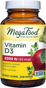 Vitamin D3 2000 IU 90 Tablets