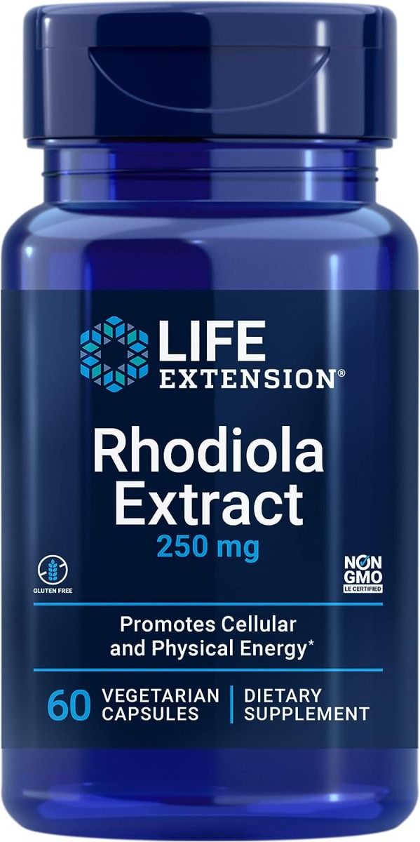 Rhodiola Extract 250 MG 60 Veggie Caps