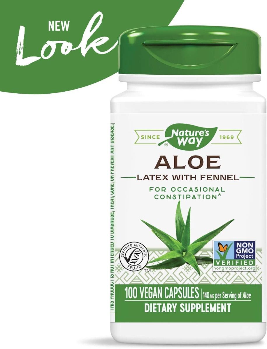 Aloe Vera Latex with Fennel 100Vegan Capsules