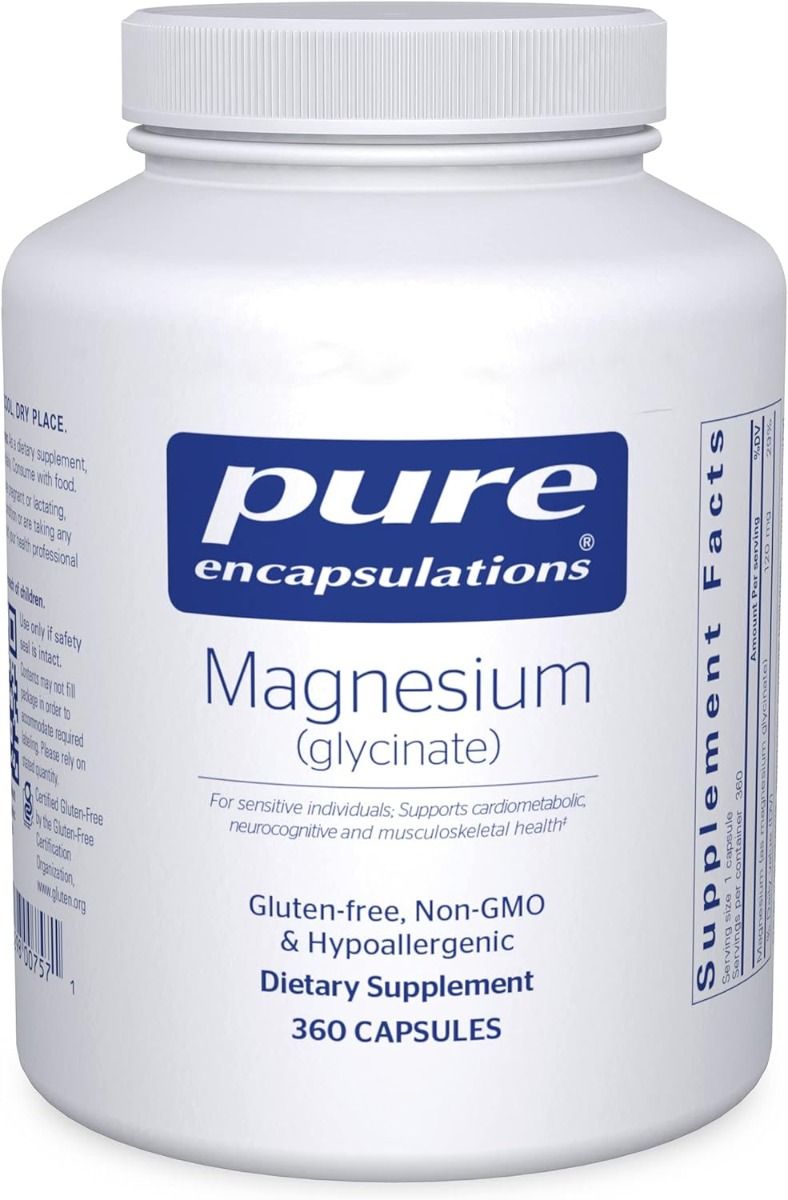 Magnesium Glycinate 120 MG 360 Capsules