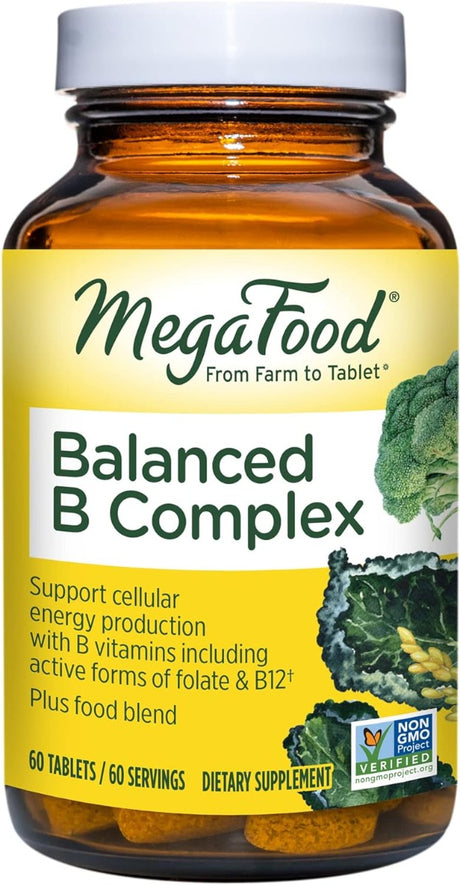 Megafood, Balanced B Complex 60 Tablets