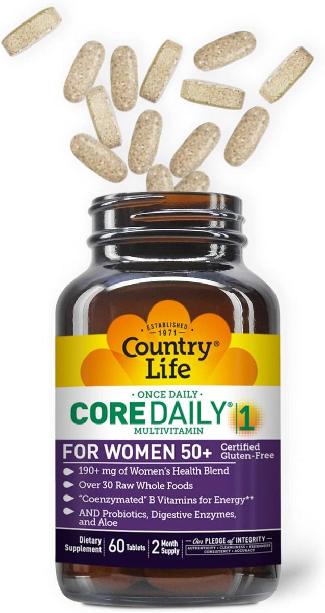 Core Daily-1 for Women 50+ 60 Tablets