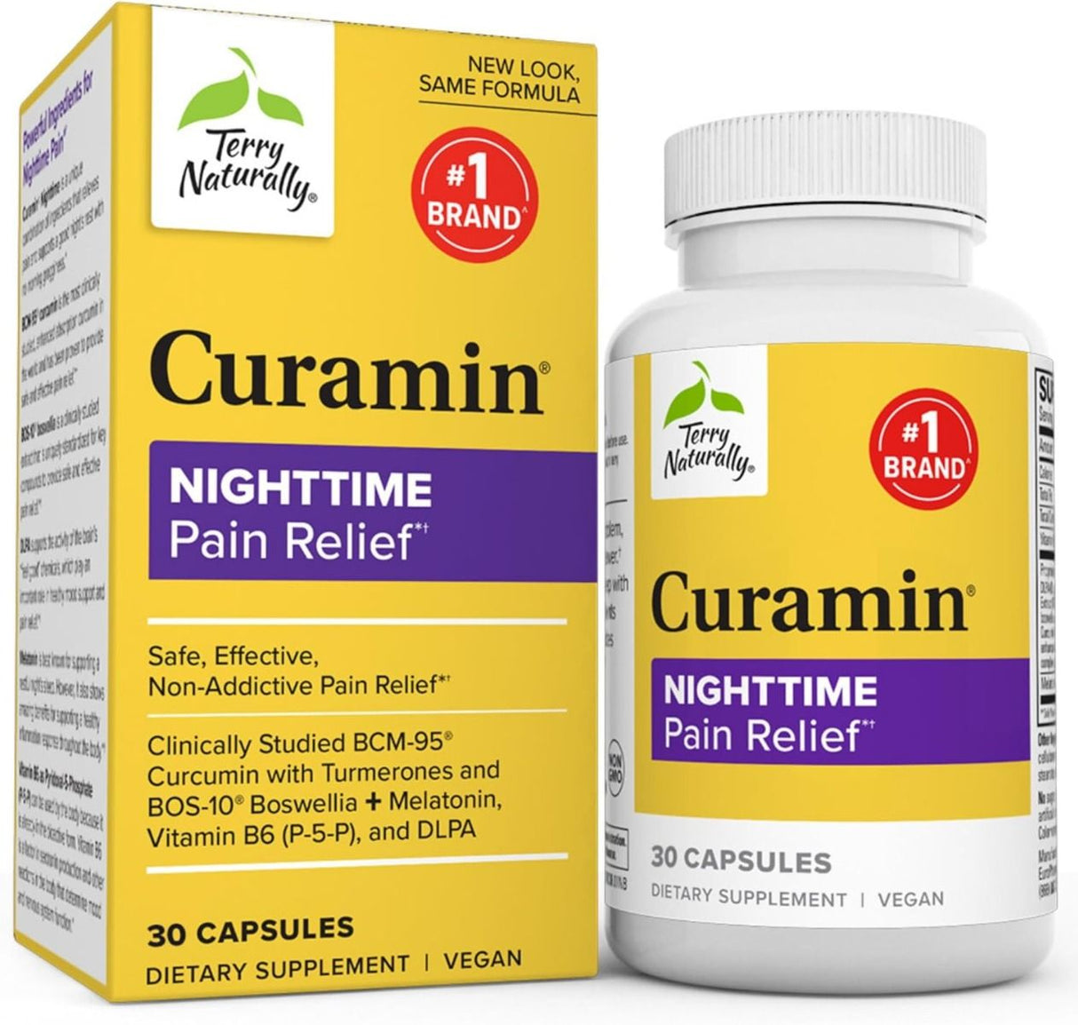 Curamin Nighttime Pain Relief 30 Capsules