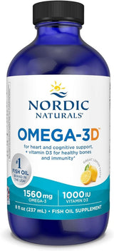 Omega-3 D 8 Oz Liquid Lemon