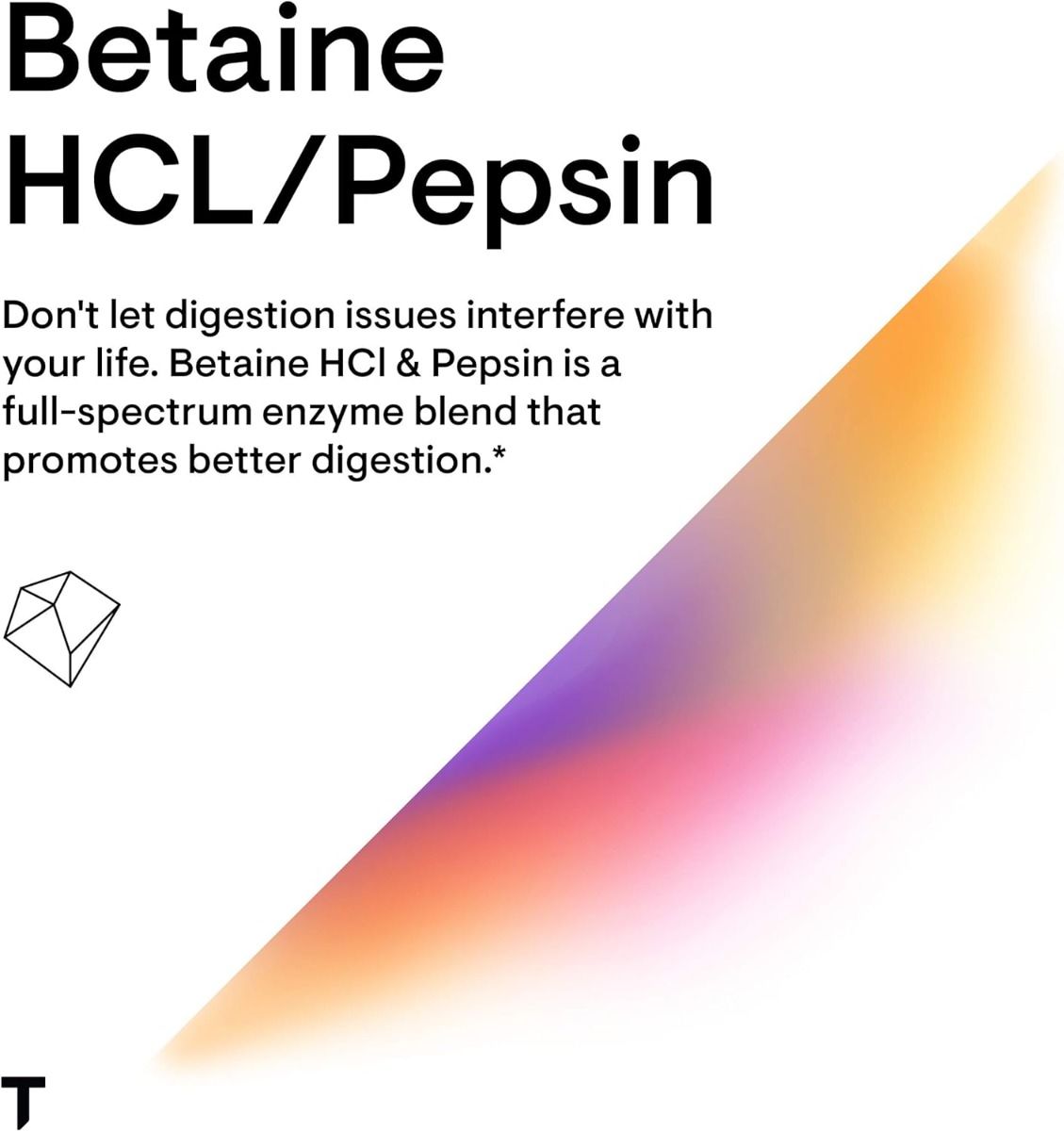 Betaine HCL & Pepsin Veggie Caps