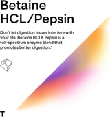 Betaine HCL & Pepsin Veggie Caps