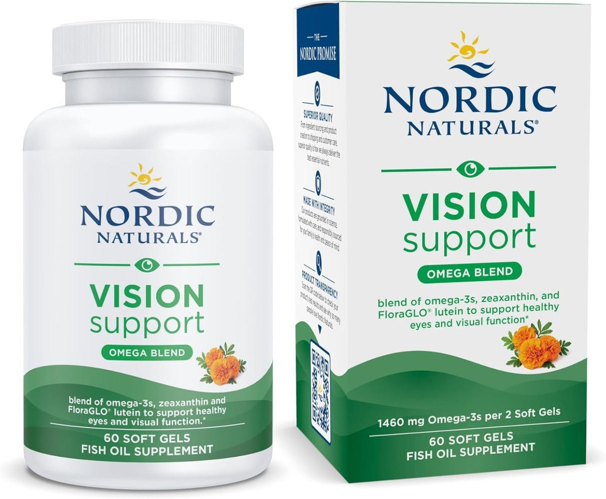 Vision Support 60 Softgels Lemon